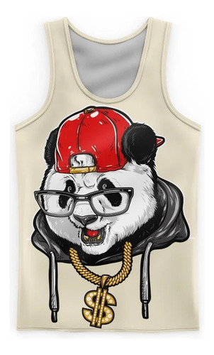 Chaleco Casual Estampado En 3d Hip Hop Panda