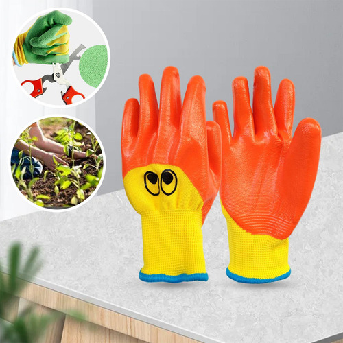 Guantes De Jardinería Para Niños, Guantes De 4 A 8 Años A