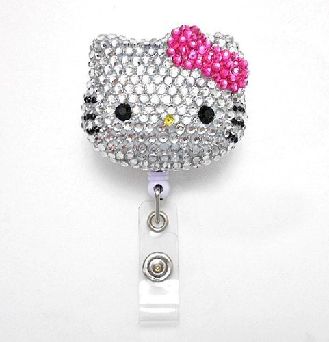 Porta Carnet, Credencial Lovekitty - 3d Cutie Blinged Out Ho