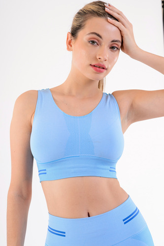 Top Deportivo Balance Simple Mujer Mora 2030