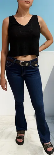 Jean Oxford Rapsodia Mujer Adulto Denim Bajo New Haeven