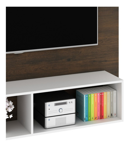 Mueble Panel Pantalla De 65 Con Repisa Modelo 2740.0001