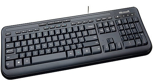 Teclado Microsoft Wired 600