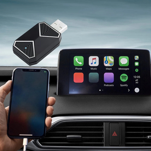 Carplay Auto Box Bt Wifi Wifi Carplay Dongle U Inalámbrico