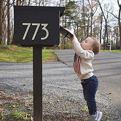 20 Pack Mailbox Numbers 09, 4 Inch High, Door Address N...