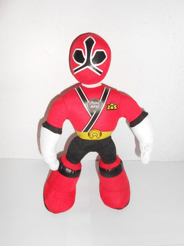 Peluche Power Rangers Rojo Habla En Ingles 26 Cms