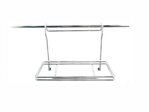 Portarrollo De Cocina Simple Para Barral-cromado- 330mm Asam