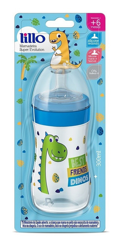 Imagen 2 de 8 de Mamadera Lillo Super Evolution Magia 300ml +6 Meses