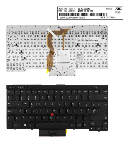 Teclado Español Lenovo Thinkpad T430 T530 X230 - Zona Norte