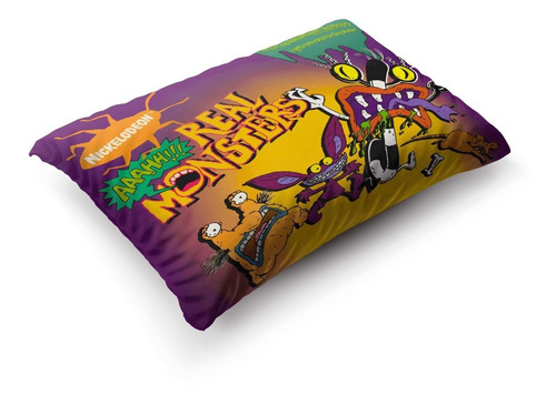 Imagen 3 de 5 de Funda De Almohada Monstruos De Verdad 70x45cm Vudú Love