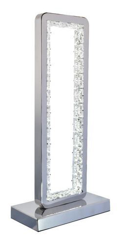 Imagen 4 de 10 de Lampara Velador De Mesa Led 16w Piedras De Cristal Cairel