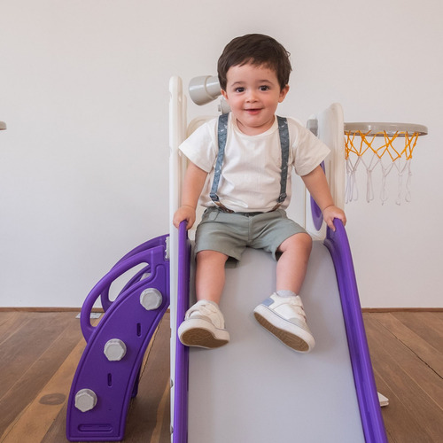 Playground Freso Baby Mini Mundo Infinity 4x1 C/ Escorrega