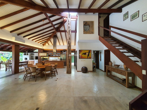 Imagem 9 de 30 de Casa De Alto Padrão, Com Piscina, Na Praia De Itamambuca, Ubatuba - Lii - 33121731