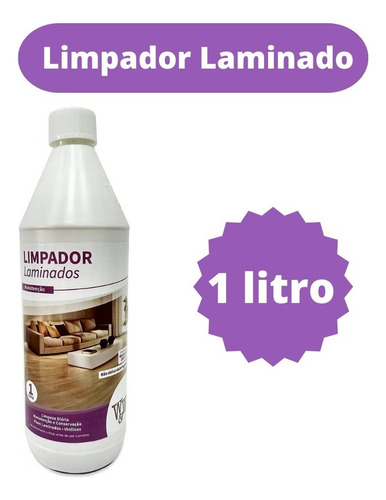 Limpador Concentrado Para Pisos Laminados E Vinilicos W&w 1l