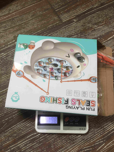 Set De Juego De Pesca: 12 Peces, 2 Cañas Para La Familia Y L