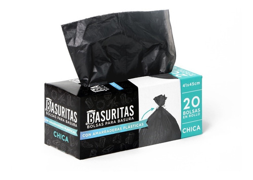 Imagen 4 de 7 de Pack 40 Bolsas De Basura Chicas Y 28 Grandes Basuritas, 2x2
