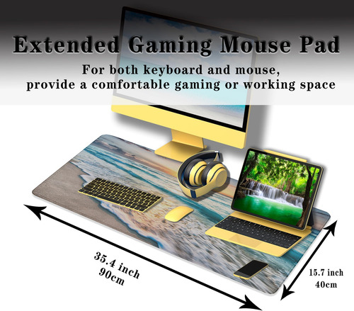 Samgula Teclado Tapetes De Mesa Acessórios Kit Gaming Mousep