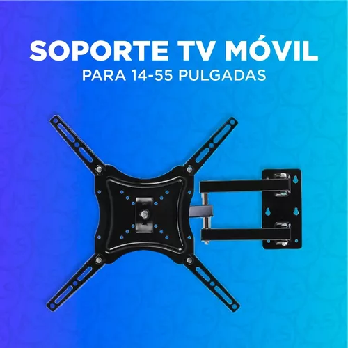 Soporte Smart Tv Brazo Movil 55 32 42 50 27pulgadas Led Qled