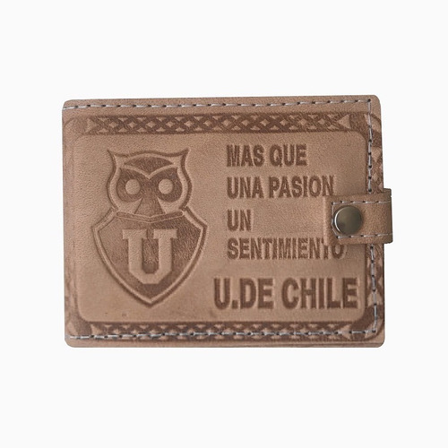 Imagen 1 de 2 de Billetera De Cuero Universidad De Chile