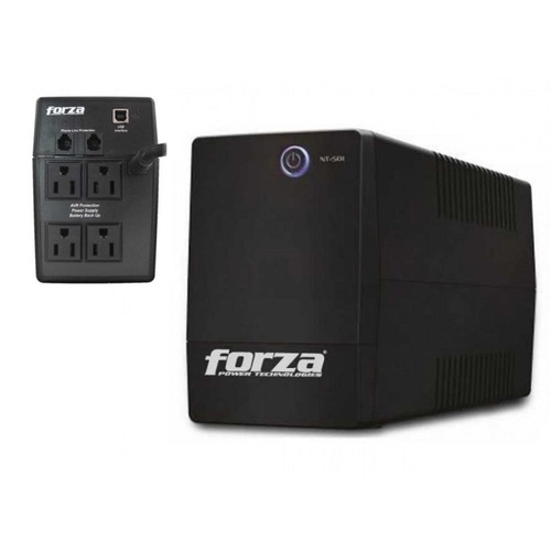 UPS Forza NT Series NT-502A 500VA entrada y salida de 220V CA negro