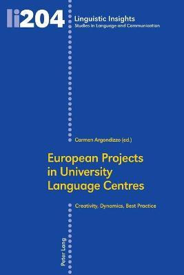 Libro European Projects In University Language Centres : ...