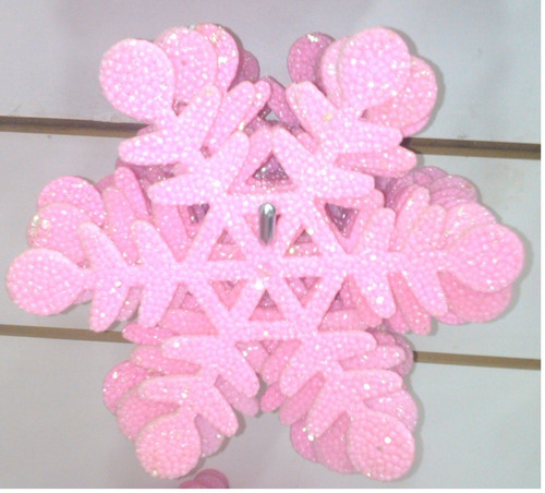 Copo Nieve Decorativo Navidad, Plastico 22 Cm