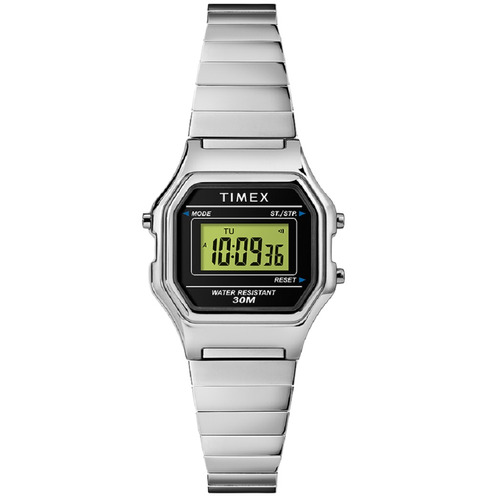 Reloj Timex Para Mujer Tw2t48200 Clásico Mini Digital