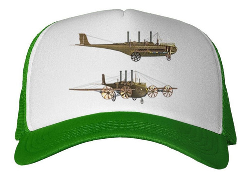 Gorra Steampuk Art Metal Avion