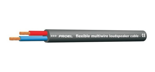 Cable Speaker Proel Hpc610bk 2x1.5 Bajo Goma Negro