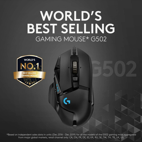 Imagen 2 de 11 de Logitech G502 Hero - Ratón Para Juegos (alto Rendimiento)