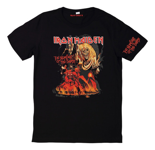 Camiseta De Iron Maiden - Playera Regalo Para Hombre O Mujer