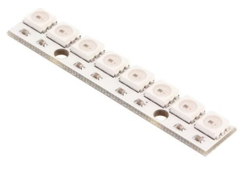 Imagen 2 de 3 de Neopixel Stick - 8 X 5050 Rgb Led Ws2812 Arduino