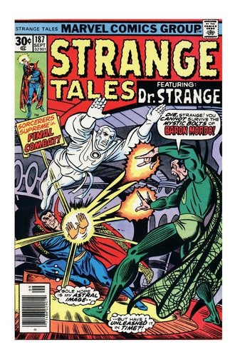 Strange Tales #187 Doctor Strange Extraño Mordo Marvel Comic