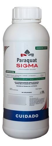Paraquat Herbicida Desecante X 1 Litro