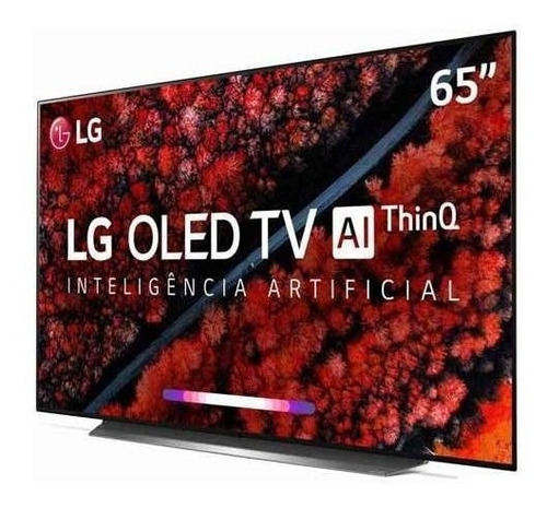 Imagem 1 de 6 de Smart Tv LG Thinq Ai C9 Oled65c9psa 4k Hdr C/ Suporte Parede