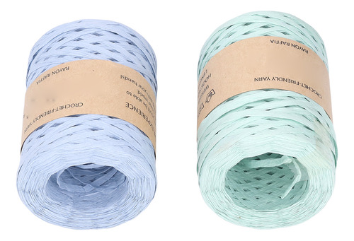 Fita De Papel De Ráfia, 2 Peças, 164 Jardas, Faça Você Mesmo