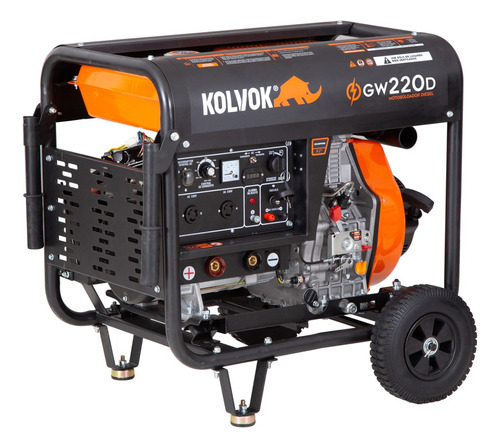 Motosoldador Diesel Kolvok Gw220d 200a 2,2 Kw ¡envío Gratis!