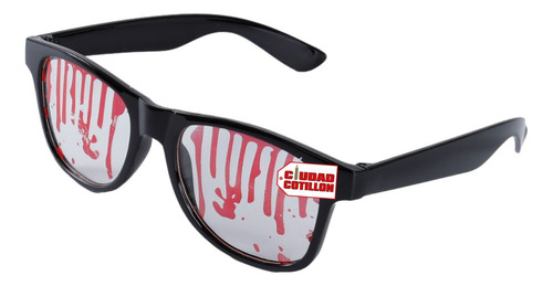 Lentes Sangre Anteojos Terror Halloween - Cc