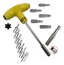 Comprar Bits Torx T10 A T40 Chave T Suporte 1u002F4 60mm Bits Fe E Ph