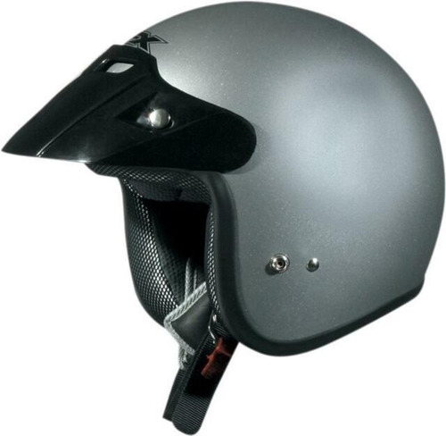 Casco Importado Afx Motorcycle Fx-75 Youth Helmet Solid Silv