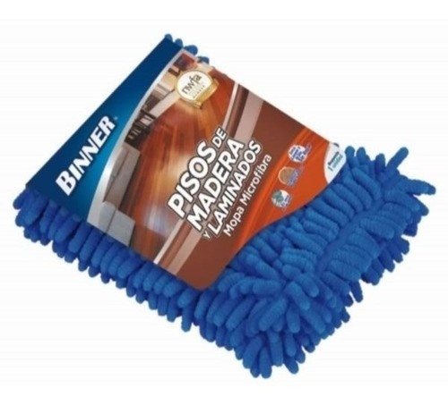 Mopa Microfibra Binner Pisos Laminados Premium Repuesto