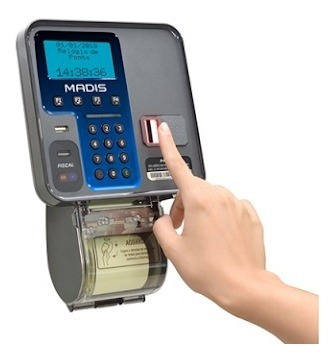 Relógio De Ponto Biometrico Wifi