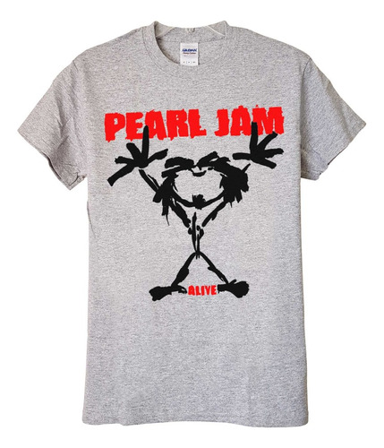 Polera Pearl Jam Alive Rock Abominatron