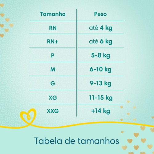 Fraldas Pampers Premium Care Xxg 56 Unidades Xxg Sem Gênero