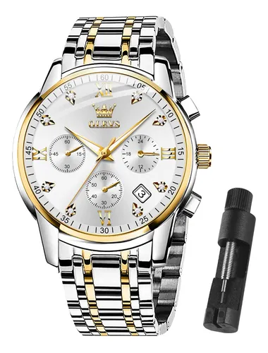 comprar Reloj De Pulsera Olevs Chronograph Multifunción Para Hombre