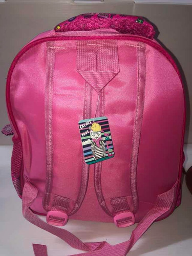 Imagen 3 de 4 de Mochila Unicornio Jardín 12 Pulgadas Duendesyprincesas