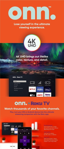 Tv Smart Tv Televisor 43 4k Uhd Roku Tv Nuevo De Paquete