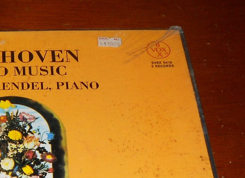 Beethoven / Alfred Brendel  / Musica Clasica, Piano. 3 Lp