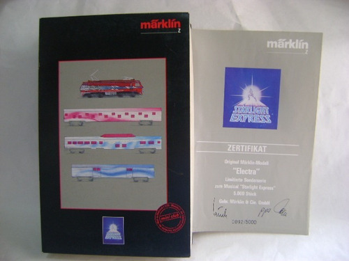 Imagen 10 de 10 de Nico Starlight Express E Ltd Marklin Mini Club 8117 (smz 04)