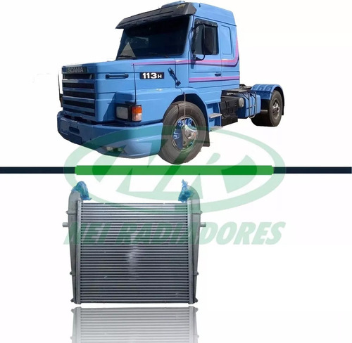 Radiador Intercooler Do Scania T112/113 R142/143 Ano 81-98